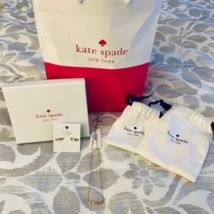 Kate Spade Lookout Glasses and Necklace Set